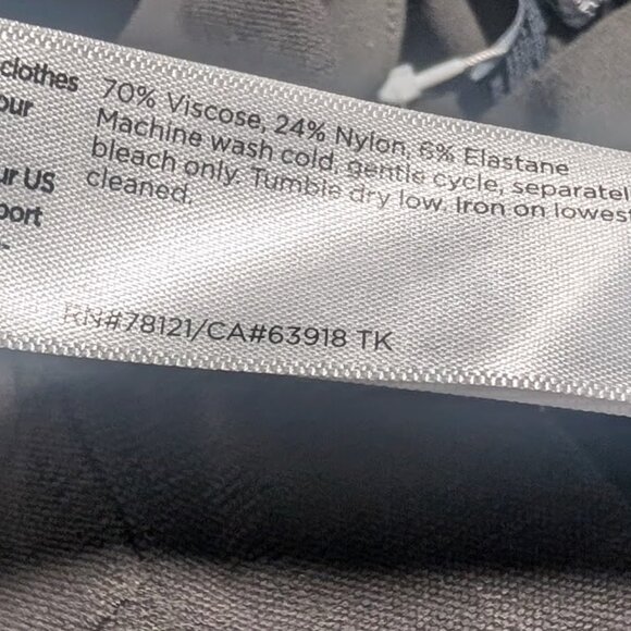 Eileen Fisher | Washable Stretch Crepe Slim Pant - Picture 13 of 13